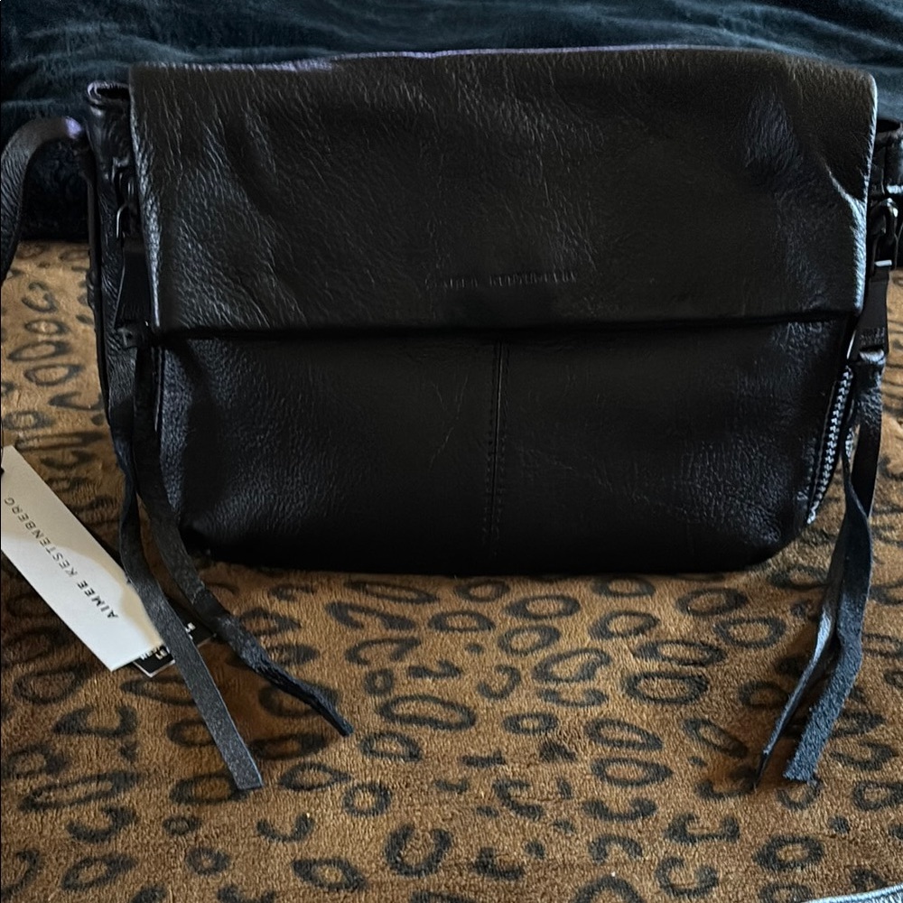 Aimee Kestenberg Black Crossbody Bag with Timeless Elegance